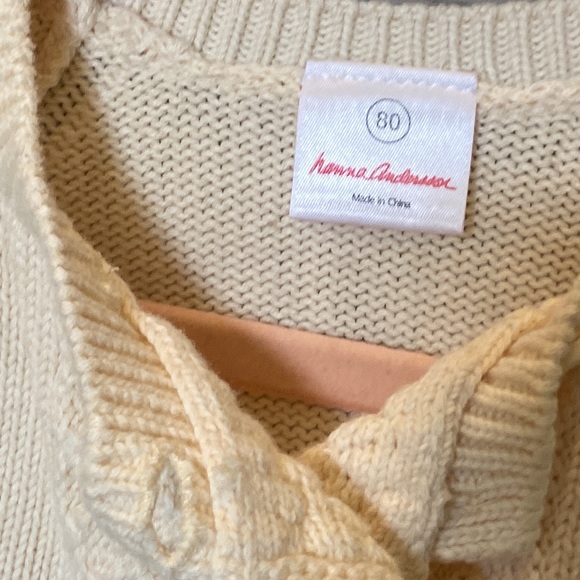 Hanna Andersson baby sweater (size 80; size 2) - Picture 3 of 5